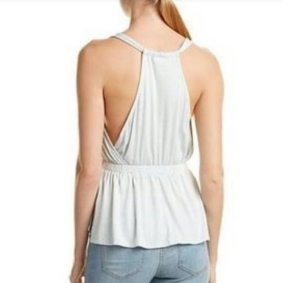 Free People Heat Wave Tank Top in Sky Blue sz XS - Picture 10 of 13